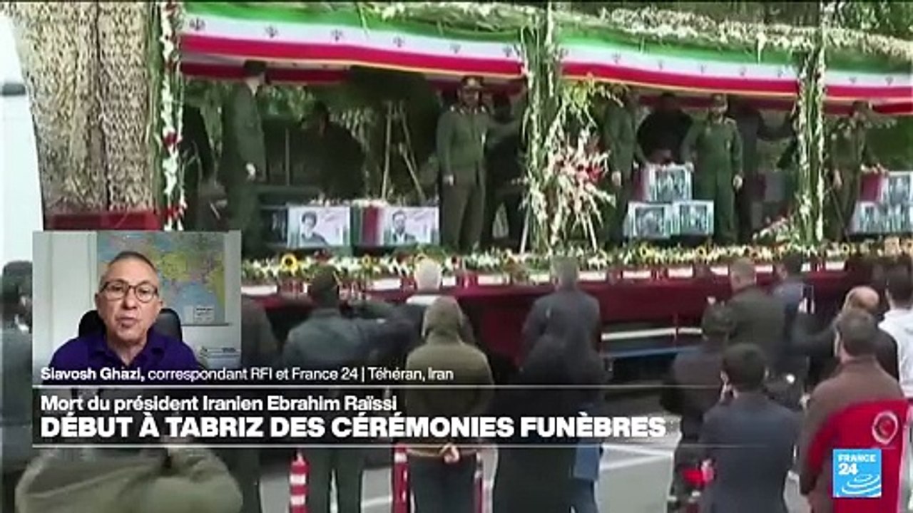 L'Iran rend hommage à son président défunt Ebrahim Raïssi : début des cérémonies funéraires