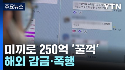 가상화폐 수익 미끼로 250억 '꿀꺽'...해외 감금·폭행까지 / YTN