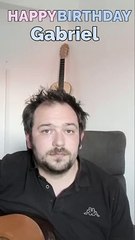 Happy Birthday, Gabriel! Geburtstagsgrüße an Gabriel