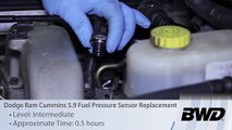How to Replace a Fuel Pressure Sensor on a Dodge Ram Cummins 5.9L