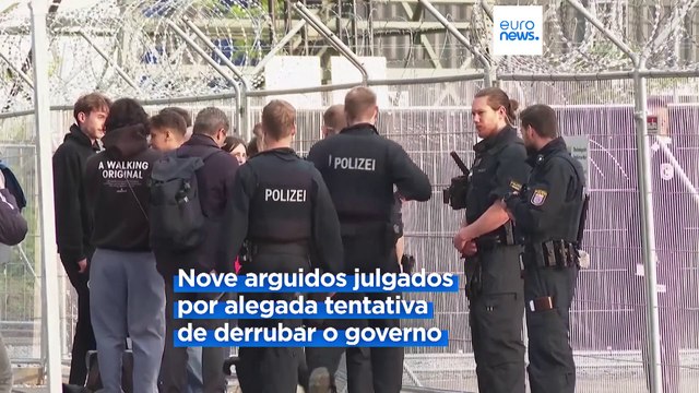 Começa o julgamento do plano de golpe de extrema-direita na Alemanha