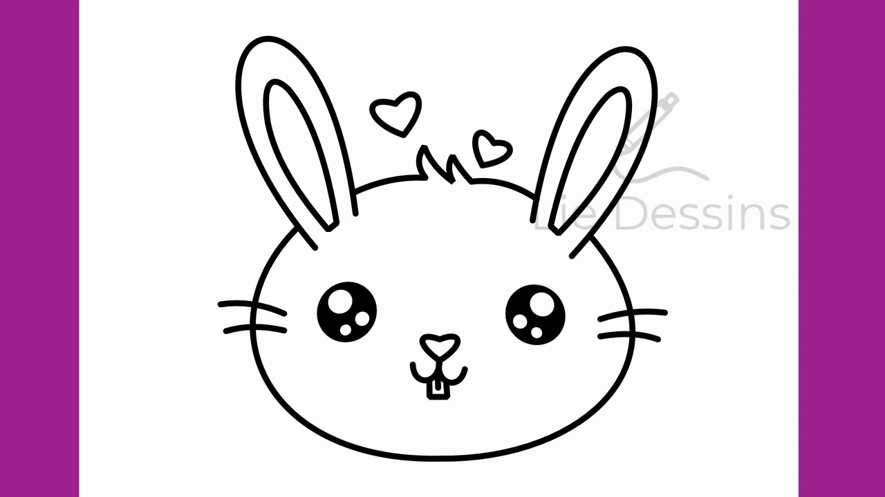 Comment dessiner un lapin mignone