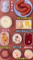 #41 Desserts mukbang/ASMR || Strawberry daifuku/mochi, Tiramisu boxcake, Chocolate roll, Taro-cus...