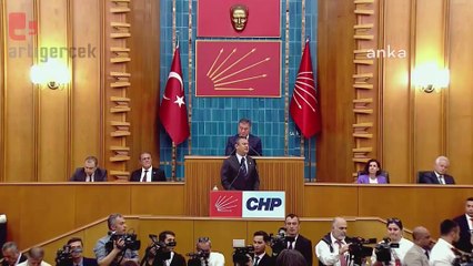 Özgür Özel, Meclis grup toplantısında bininci haftasına gelen Cumartesi Anneleri/İnsanları'nı gündeme getirdi