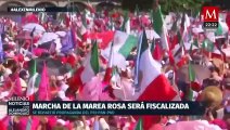 INE fiscalizará concentración de la 'Marea Rosa' con Xóchitl Gálvez