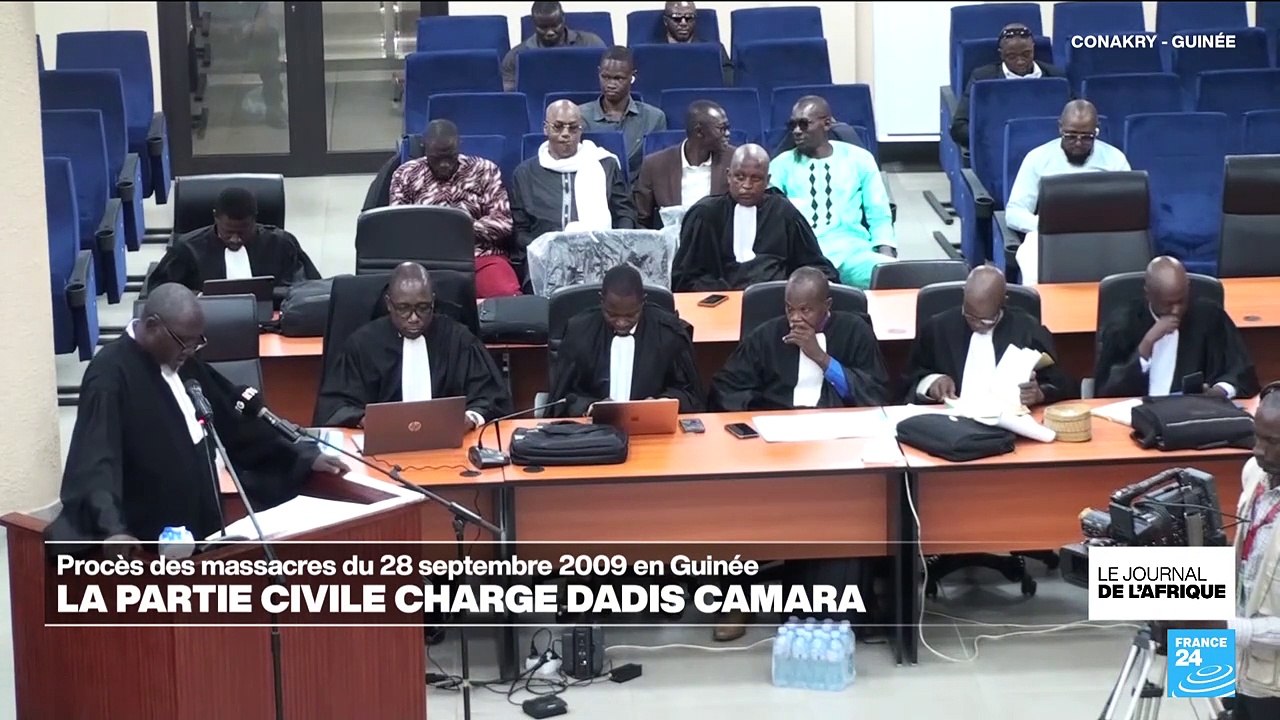 Procès des massacres du 28 septembre 2009 en Guinée : la partie civile charge Dadis Camara