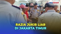 Razia Jukir Liar di Wilayah Jakarta Timur, Ada yang Bersembunyi di Toilet hingga Pura-pura Jadi Tukang Bakso