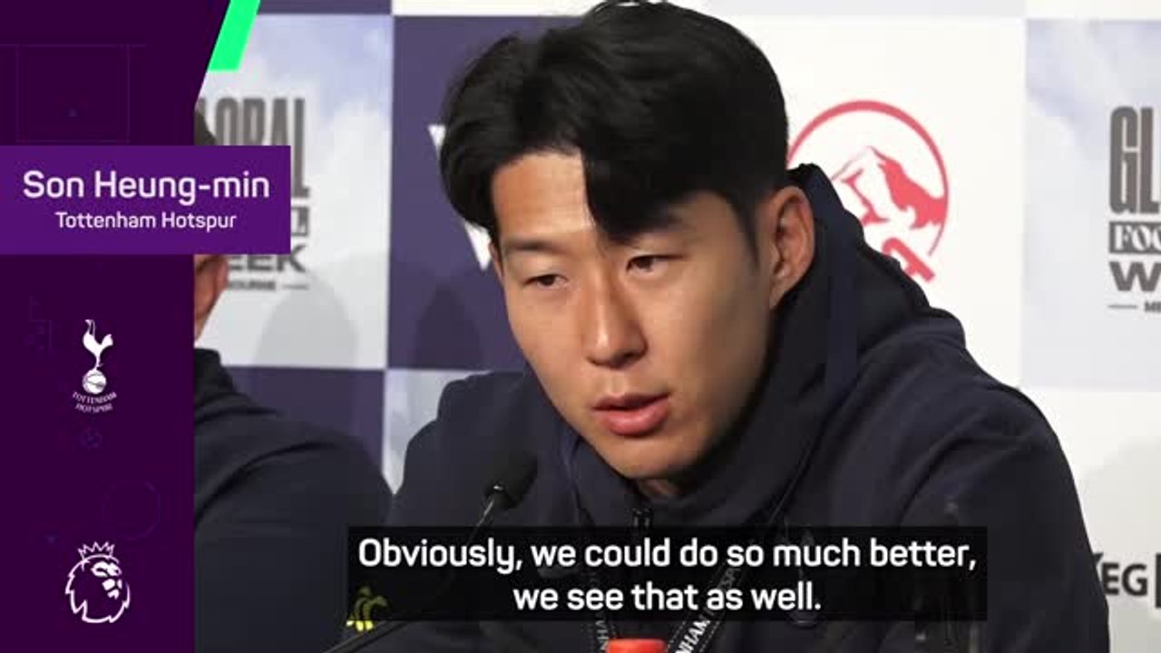Tottenham must take responsibility and step up next season - Son