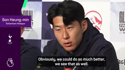 Tottenham must take responsibility and step up next season - Son
