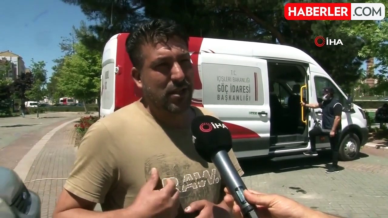 Eskişehir'deki Mobil Göç Noktası'nda bin 577 yabancının kimlik bilgileri sorgulandı