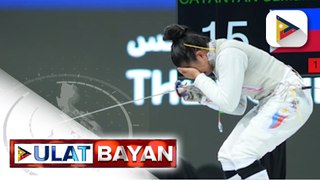Filipina fencer Samantha Catantan, balik-bansa matapos mag-kwalipika sa Paris Olympics