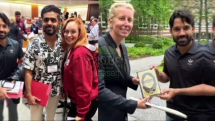 Behind the Scenes: Babar & Rizwan's Bat Factory Visit!"