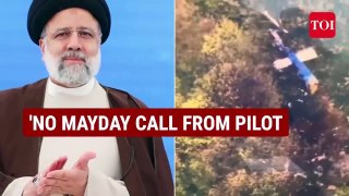 Final Moments Before Raisi's Chopper Split Into Two; 'No Mayday Call By Pilot Indicates...'