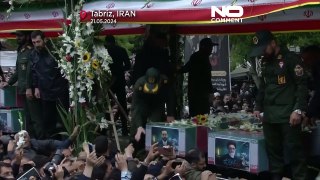 WATCH: Coffin of Iranian President Raisi arrives in Tabriz