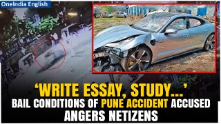 Pune Porsche Accident: CCTV Shows Speeding Porsche Moments Before Crash, Teen’s Father Arrested
