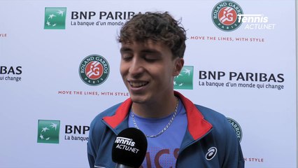 Tennis - Roland-Garros 2024 - Clément Chidekh, battu au 1er tour : "C'est quand même dingue de jouer à Roland-Garros"