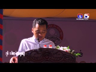 ឯកឧត្តម ស សុខា អញ្ជើញចូលរួមក្នុងពិធីបើកការប្រកួតកីឡាប៉េតង់