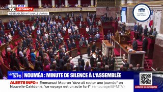 Nouvelle-Calédonie: l'Assemblée nationale observe une minute de silence pour rendre hommage aux victimes des émeutes