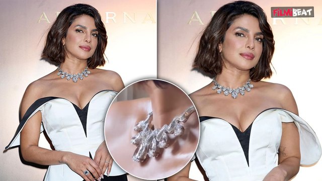 Bvlgari Event: Priyanka Chopra ने पहना 140 कैरेट का Diamond Necklace, छोटे बालों में छाईं Desi Girl