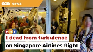 1 dead after severe turbulence on Singapore Airlines flight