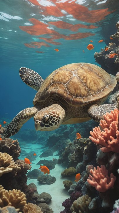 Tortue des mers