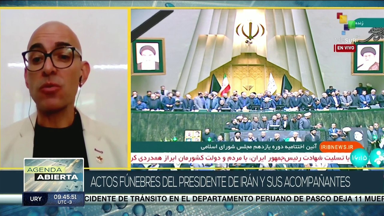 Pueblo de Tabriz se despide al presidente Ebrahim Raisi