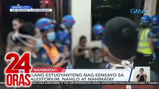 24 Oras Part 3: Nahimatay habang nag-eensayo; pangako ng Aquino admin sa China?; magkaka-LPA? atbp.