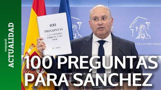 El PP lanza a Sánchez 100 preguntas sobre el 'caso Koldo' y su esposa
