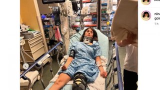 『ヴァンパイア・ダイアリーズ』ニーナ・ドブレフ、自転車事故で入院