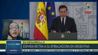España retira a su embajadora en Argentina