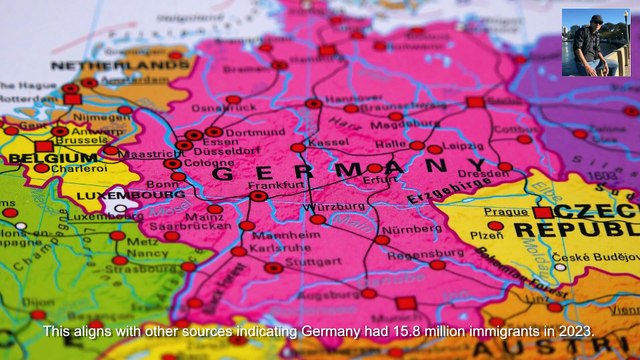 Which European country houses the most immigrants