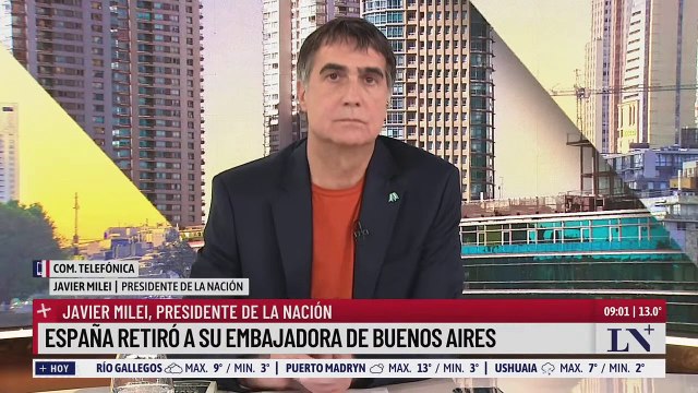 Milei analiza el conflicto con España: Atrás de todo esto está el kirchnerismo