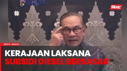 Penyasaran subsidi bahan api bermula dengan diesel di Semenanjung