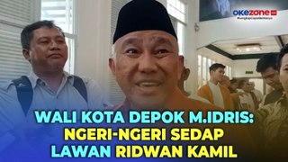 Masuk Bursa Pilgub Jabar, Walkot Depok M.Idris: Ngeri-Ngeri Sedap Lawan Ridwan Kamil