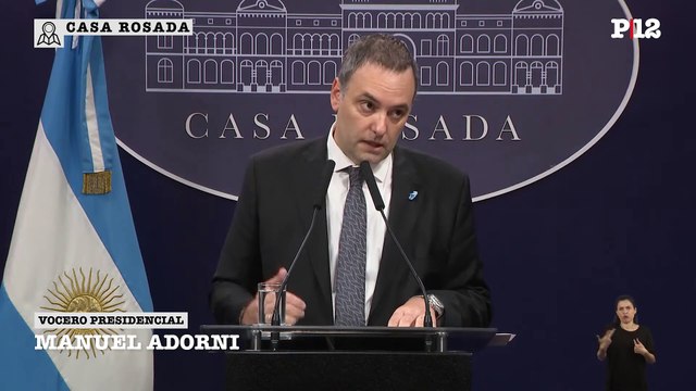 Adorni adelantó que Milei dará un show en la presentación de su libro en l Luna Park: Él mismo va a cantar