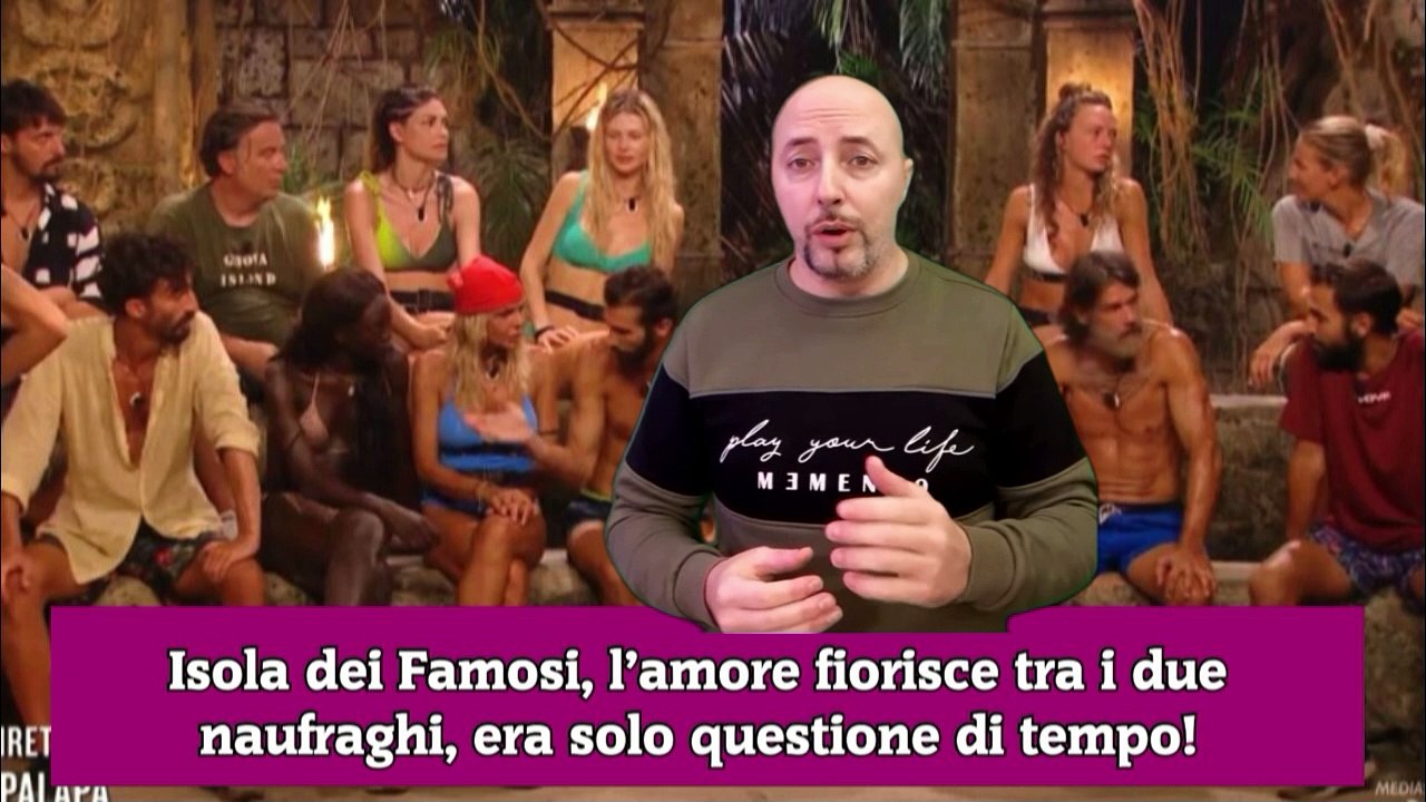 Isola dei Famosi, l’amore fiorisce tra i due naufraghi, era solo questione di tempo!