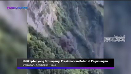 Helikopter yang Ditumpangi Jatuh di Pegunungan, Presiden Iran Ebrahim Raisi Dilaporkan Meninggal Dunia