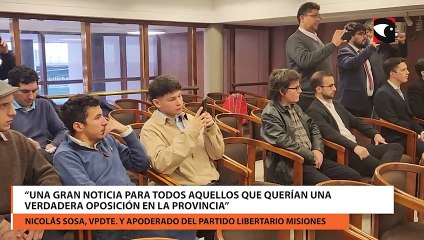 “Una gran noticia para todos aquellos que querían una verdadera oposición en la provincia”