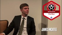 James McAtee on his Sheffield United loan spell