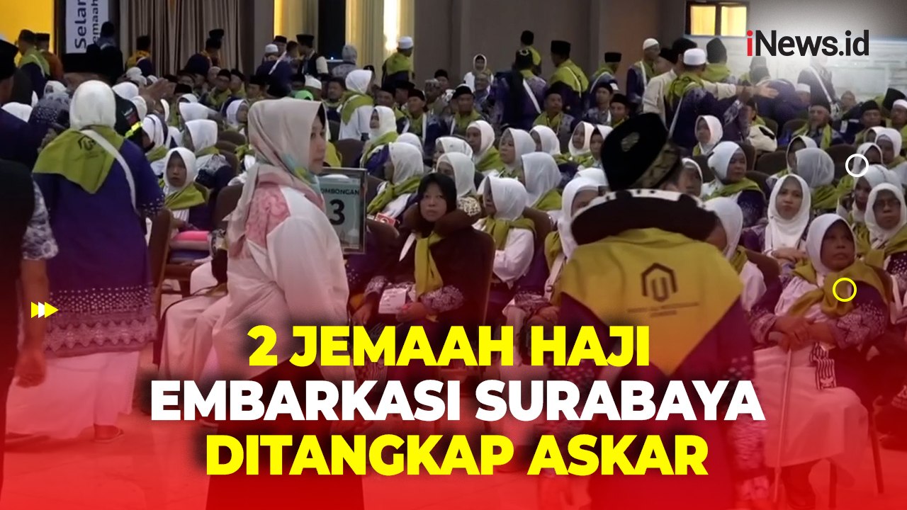 Bentangkan Spanduk, 2 Jemaah Haji Embarkasi Surabaya Ditangkap Askar di Masjid Nabawi