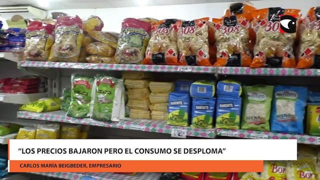 Alimentos y productos de limpieza: Los precios bajaron, pero el consumo se desplomó afirmó el supermercadista Carlos Beigbeder