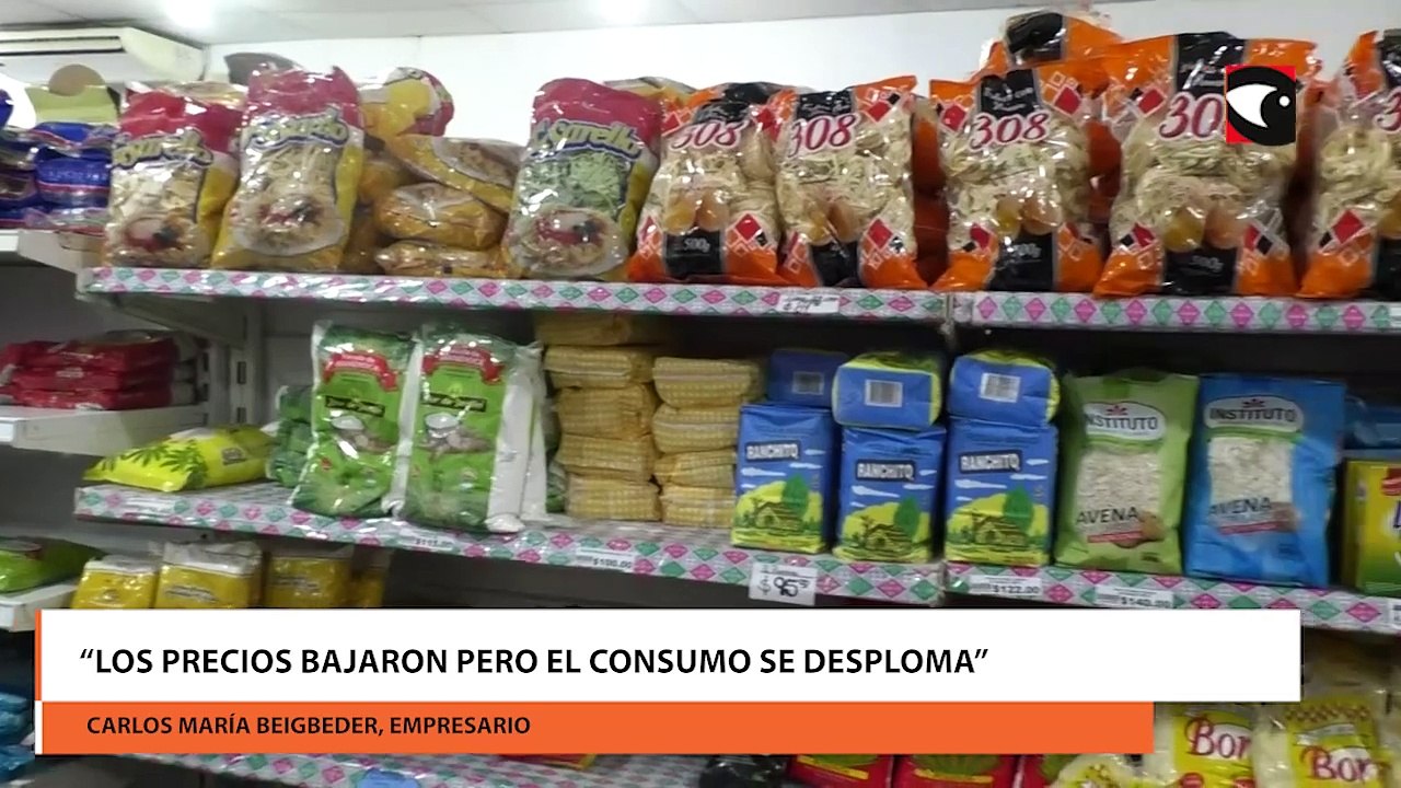 Alimentos y productos de limpieza: "Los precios bajaron, pero el consumo se desplomó" afirmó el supermercadista Carlos Beigbeder