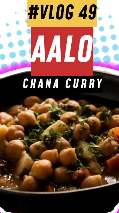 Aalo chana curry| authentic vibe with classic indian cuisine