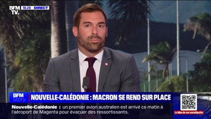 Nouvelle-Calédonie: "Il faut beaucoup plus qu'un déplacement présidentiel (...) pour que l'ordre républicain soit rétabli", estime Julien Odoul (RN)