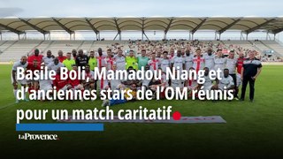 Basile Boli, Mamadou Niang et les anciennes stars de l’OM réunis pour un match caritatif