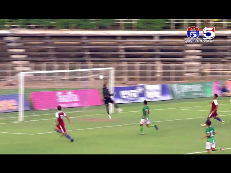 ហាយឡាយលទ្ធផលបាល់ទាត់រវាងក្រុម គិរីវង់សុខសែនជ័យ ប្រកួតជាមួយ កងយោធិពលខេមរភូមិន្ទ  ១-២