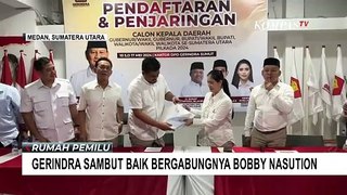 Gerindra Sambut Hangat Bergabungnya Bobby Nasution sebagai Kader dan Bacagub Sumut!