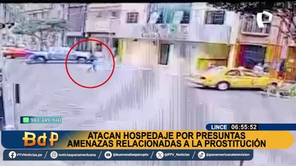 Amenazan a hospedaje en Lince: les dejan fotos de asesinatos a meretrices tras atacarlos