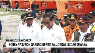 Presiden Jokowi Respons Bobby Nasution Gabung Gerindra: Sudah Dewasa