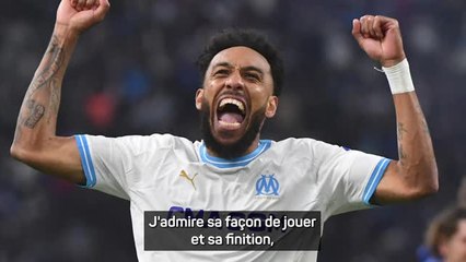 OM - Falcao : "J'admire la façon de jouer et la finition d'Aubameyang"